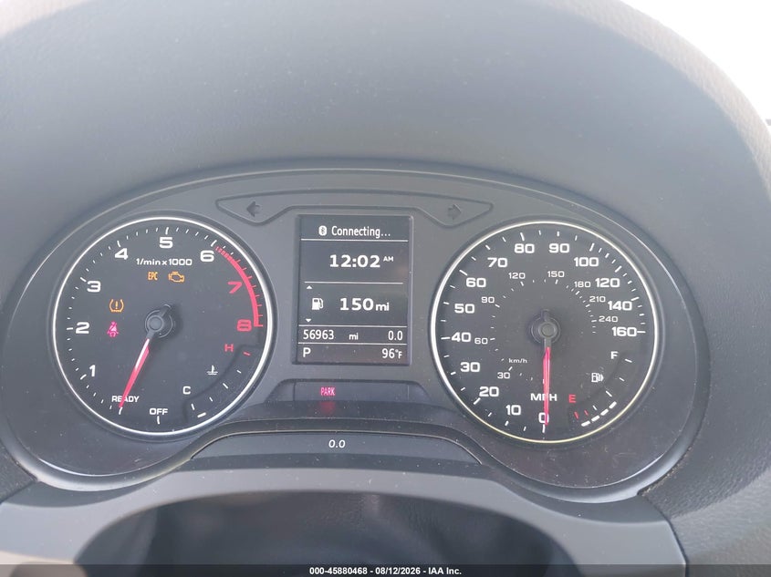 2016 Audi A3 VIN WAUJ8GFF0G1063649 IAAI salvage auction — NORMAL WEAR, Salvage Title (Hawaii), sold $25 on 2026-09-15 (photo 7)