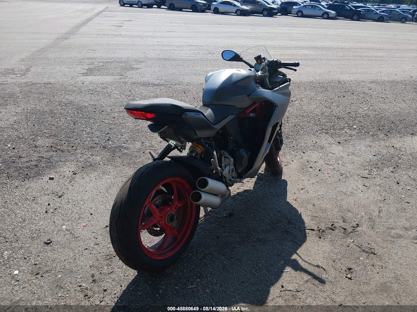 2019 Ducati Supersport VIN ZDMVABDS7KB008246 IAAI salvage auction — FRONT END, Clear (Florida), sold $1,550 on 2026-08-26 (photo 4)