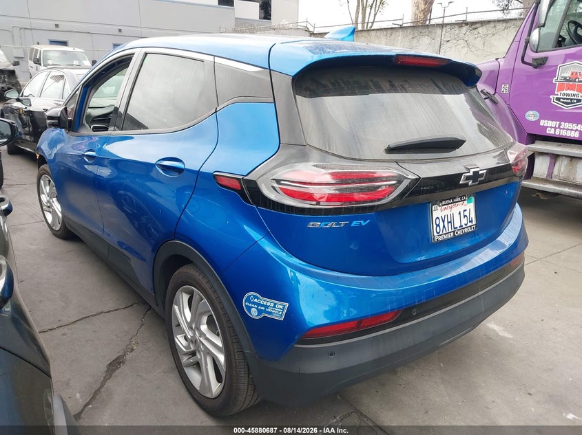 2022 Chevrolet Bolt euv VIN 1G1FW6S05N4101004 IAAI salvage auction — FRONT END, Wait Title, sold $5,200 on 2026-08-29 (photo 3)