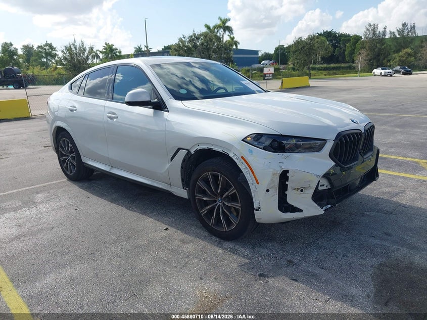 2026 BMW X6 VIN 5UX33EX08T9390531 — IAAI salvage auction photo