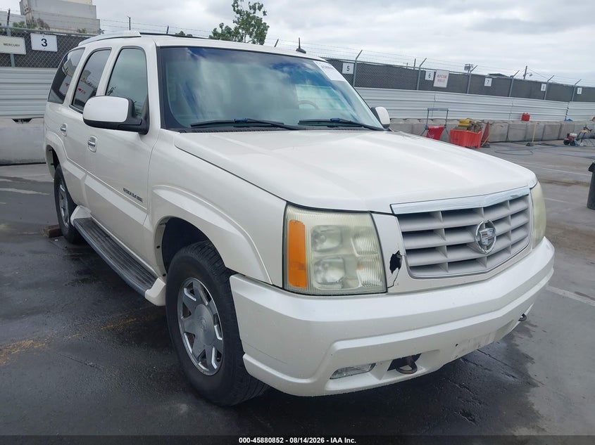 2002 Cadillac Escalade VIN 1GYEK63N12R319829 IAAI salvage auction — FRONT END, Salvage (California), sold $1,550 on 2026-08-22 (photo 6)