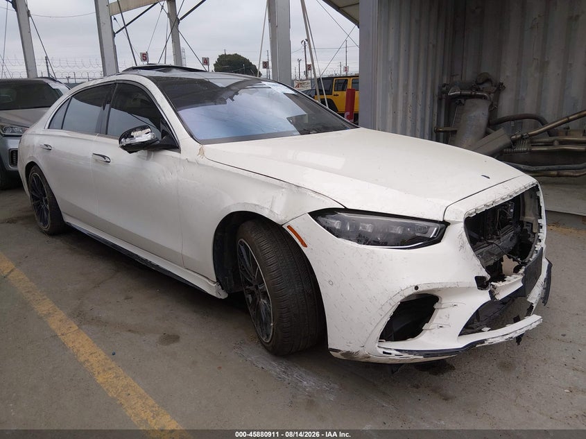 2022 Mercedes-benz S-klasse VIN W1K6G7GB5NA154474 — IAAI salvage auction photo