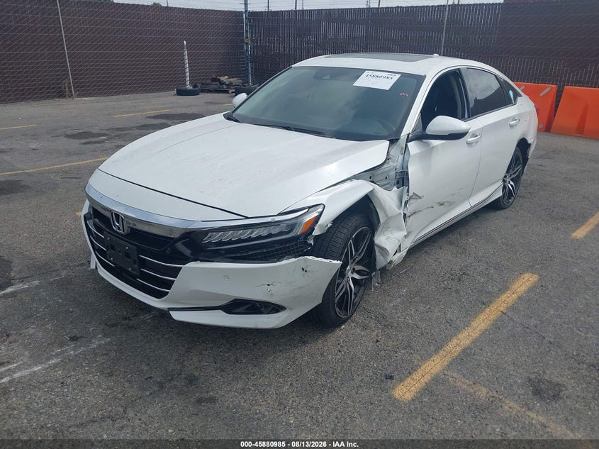 2021 Honda Accord VIN 1HGCV2F97MA000031 IAAI salvage auction — SIDE, Wait Title, sold $7,800 on 2026-08-23 (photo 2)