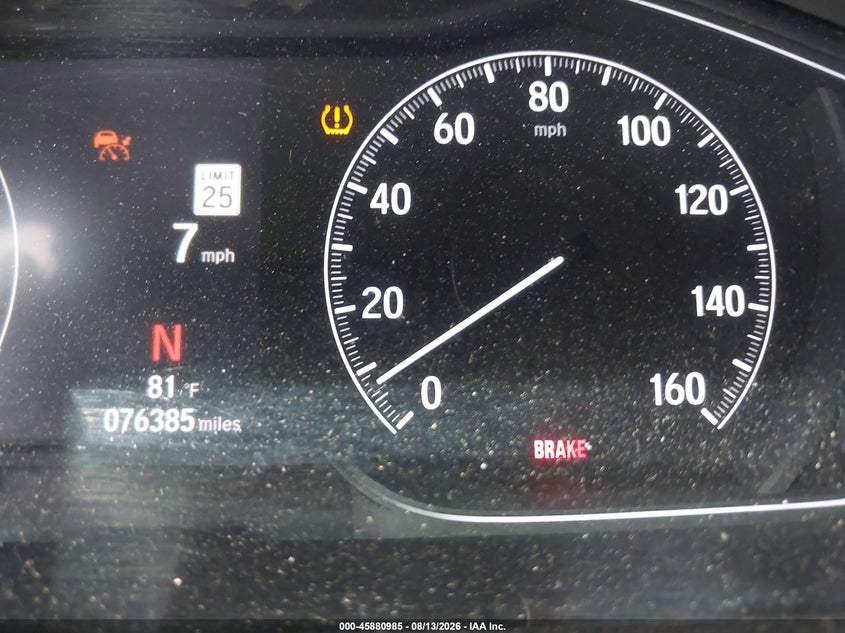 2021 Honda Accord VIN 1HGCV2F97MA000031 IAAI salvage auction — SIDE, Wait Title, sold $7,800 on 2026-08-23 (photo 7)