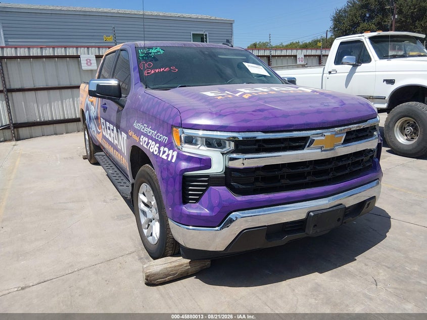 2023 Chevrolet Silverado VIN 1GCPACEK7PZ231846 — IAAI salvage auction photo