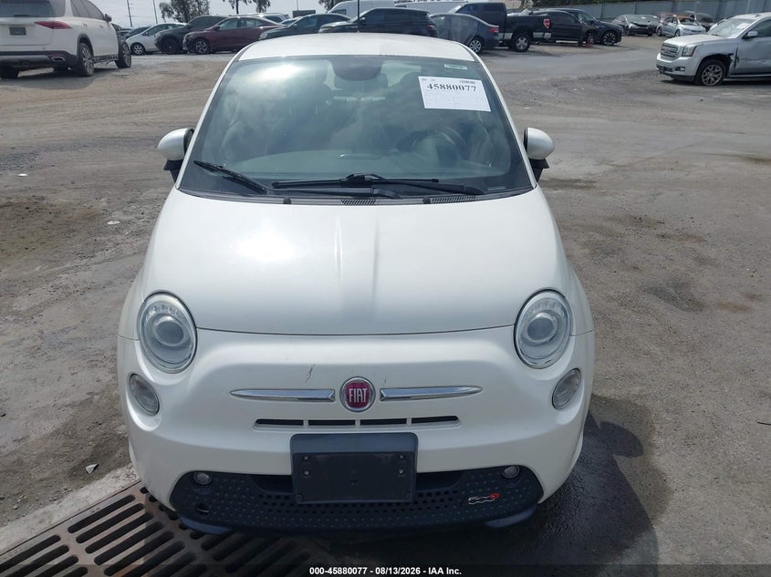 2015 Fiat 500e VIN 3C3CFFGE7FT709699 IAAI salvage auction — NORMAL WEAR, Clear - Dealer Only (California), sold $1,175 on 2026-09-24 (photo 6)