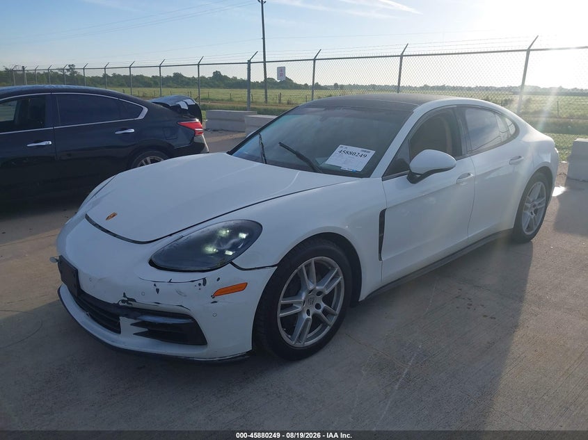 2019 Porsche Panamera VIN WP0AA2A78KL100485 IAAI salvage auction — FRONT END, Wait Title, sold $16,000 on 2026-10-16 (photo 2)