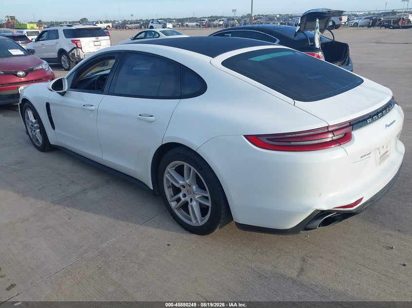 2019 Porsche Panamera VIN WP0AA2A78KL100485 IAAI salvage auction — FRONT END, Wait Title, sold $16,000 on 2026-10-16 (photo 3)