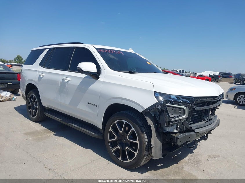 2022 Chevrolet Tahoe VIN 1GNSCRKD4NR296865 — IAAI salvage auction photo