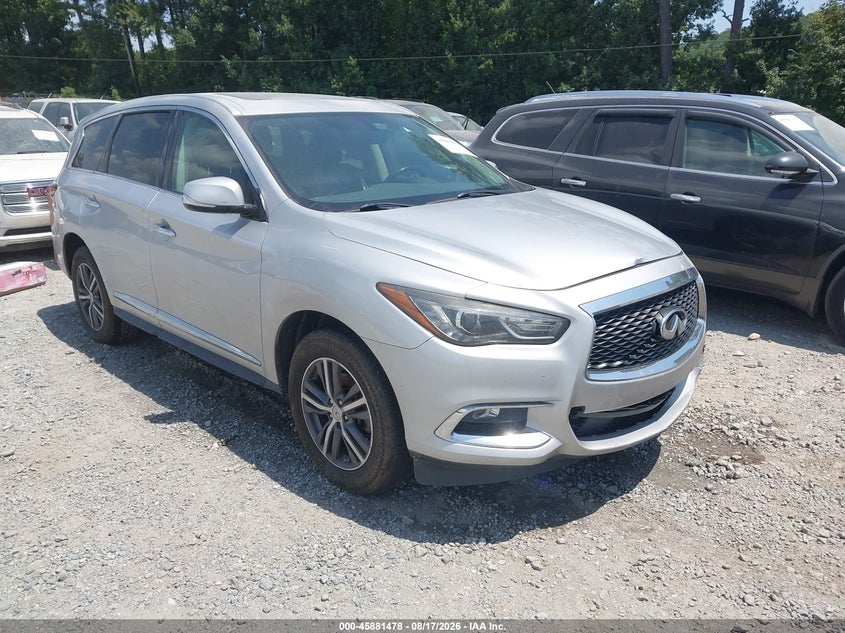 2018 Infiniti Qx60 VIN 5N1DL0MNXJC533595 IAAI salvage auction — NORMAL WEAR, Repossession Paperwork (Georgia), sold $1,950 on 2026-09-11 (photo 1)