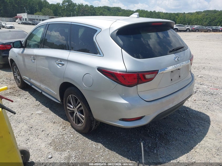 2018 Infiniti Qx60 VIN 5N1DL0MNXJC533595 IAAI salvage auction — NORMAL WEAR, Repossession Paperwork (Georgia), sold $1,950 on 2026-09-11 (photo 3)