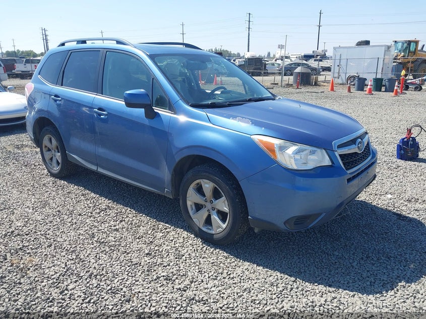 2016 Subaru Forester VIN JF2SJADC2GH521587 IAAI salvage auction — NORMAL WEAR, Peddle Clear Public-Restricted (Oregon), sold $2,500 on 2026-09-11 (photo 1)