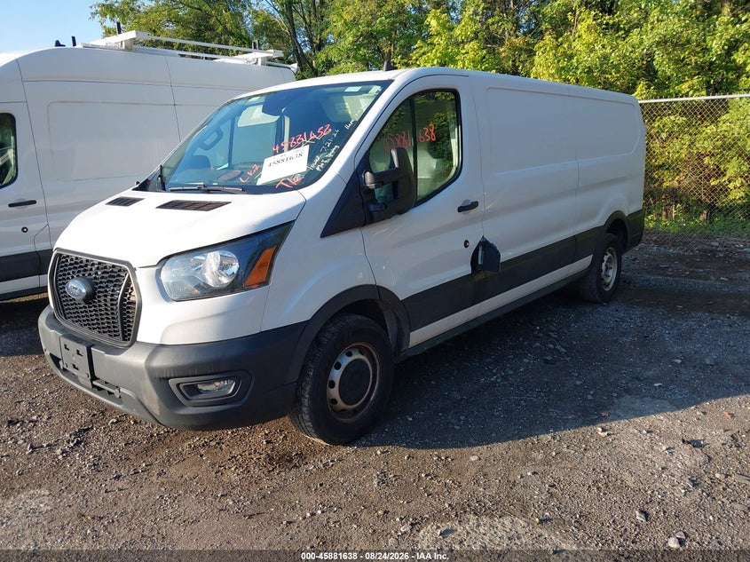 2021 Ford Transit-250 VIN 1FTBR1Y8XMKB04858 IAAI salvage auction — REAR END, Clear (Pennsylvania), sold $7,850 on 2026-09-01 (photo 2)