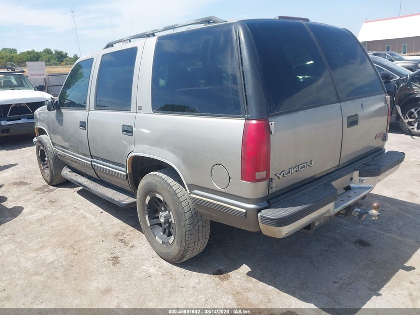 1999 Gmc Yukon VIN 1GKEK13R9XJ791976 IAAI salvage auction — NORMAL WEAR, Nrc Lienholder Repossession Paperwork (Texas), sold $750 on 2026-09-08 (photo 3)