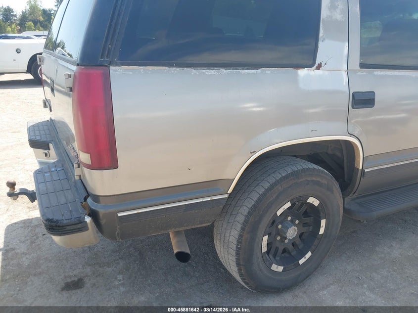 1999 Gmc Yukon VIN 1GKEK13R9XJ791976 IAAI salvage auction — NORMAL WEAR, Nrc Lienholder Repossession Paperwork (Texas), sold $750 on 2026-09-08 (photo 6)