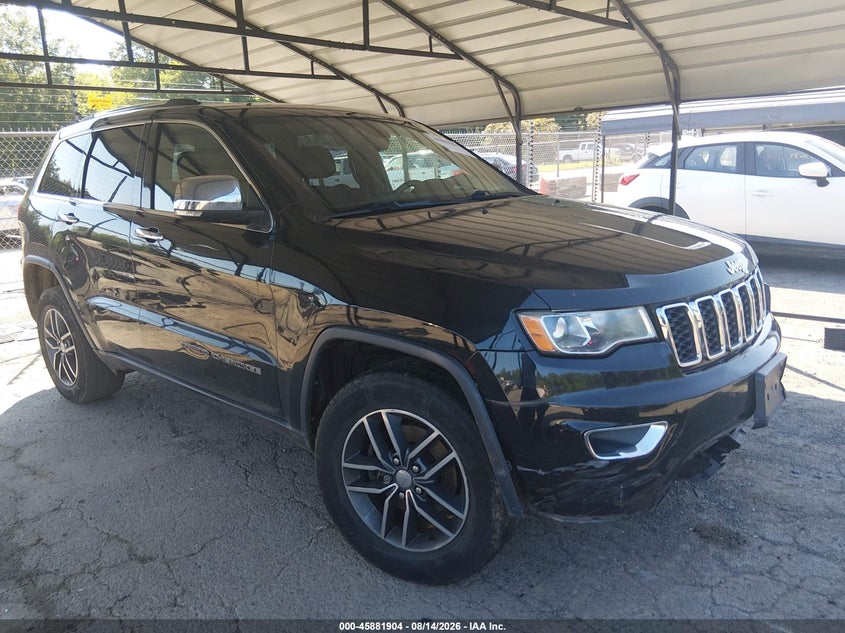 2017 Jeep Grand cherokee VIN 1C4RJFBG5HC864019 IAAI salvage auction — LEFT FRONT, Wait Title, sold $3,250 on 2026-09-07 (photo 1)