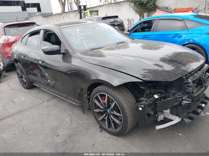 2023 BMW I4 VIN WBY73AW06PFN83506 — IAAI salvage auction photo
