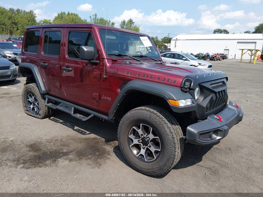 2022 Jeep Wrangler / VIN 1C4HJXFN0NW134894 IAAI salvage auction — RIGHT REAR, Wait Title, sold $13,250 on 2026-09-08 (photo 1)