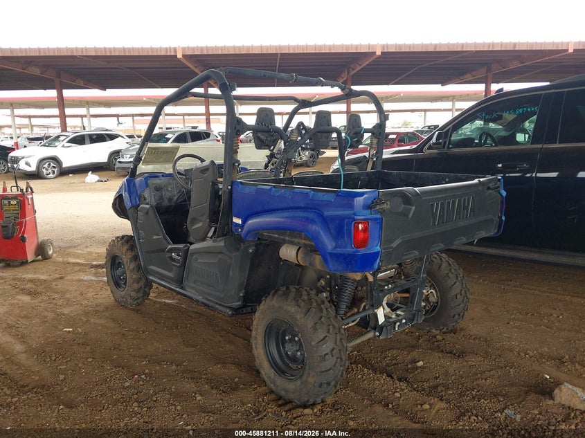2015 Yamaha VIN 5Y4AM62Y1FA101427 IAAI salvage auction — RIGHT REAR, Salvage Title, sold $525 on 2026-10-05 (photo 3)