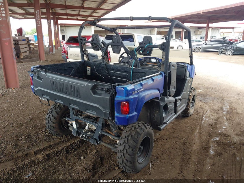 2015 Yamaha VIN 5Y4AM62Y1FA101427 IAAI salvage auction — RIGHT REAR, Salvage Title, sold $525 on 2026-10-05 (photo 4)