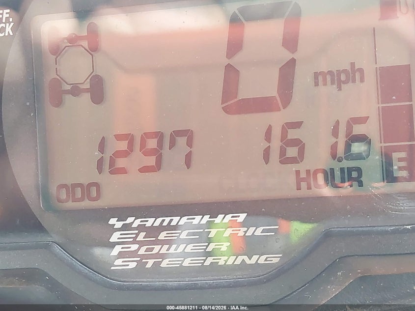 2015 Yamaha VIN 5Y4AM62Y1FA101427 IAAI salvage auction — RIGHT REAR, Salvage Title, sold $525 on 2026-10-05 (photo 7)
