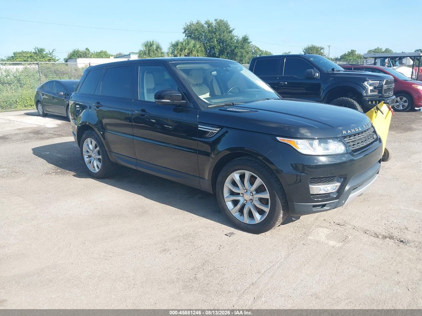 2015 Land rover Range rover sport VIN SALWR2VF2FA519877 IAAI salvage auction — NORMAL WEAR, Clear (Florida), sold $4,250 on 2026-08-19 (photo 1)