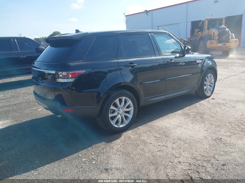 2015 Land rover Range rover sport VIN SALWR2VF2FA519877 IAAI salvage auction — NORMAL WEAR, Clear (Florida), sold $4,250 on 2026-08-19 (photo 4)