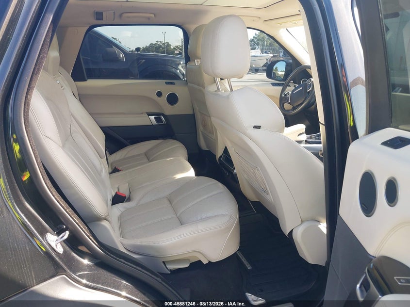 2015 Land rover Range rover sport VIN SALWR2VF2FA519877 IAAI salvage auction — NORMAL WEAR, Clear (Florida), sold $4,250 on 2026-08-19 (photo 8)