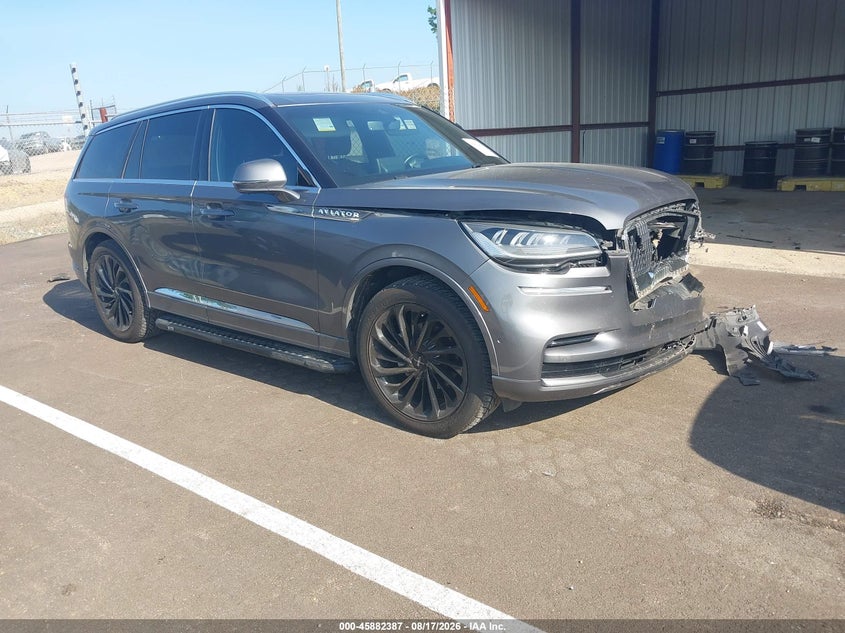 2022 Lincoln Aviator VIN 5LM5J7XC2NGL00870 — IAAI salvage auction photo