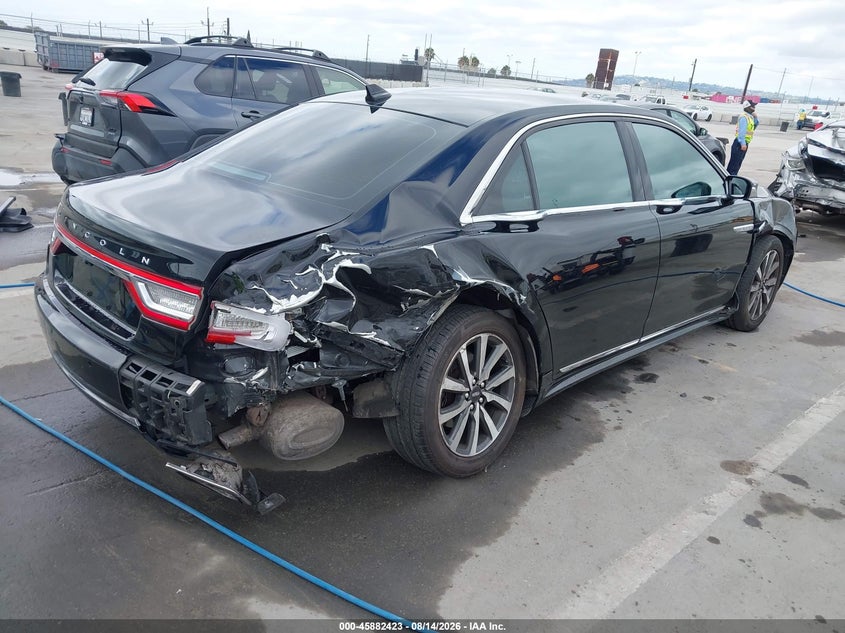 2020 Lincoln Continental VIN 1LN6L9UK1L5608761 IAAI salvage auction — LEFT & RIGHT, Wait Title, sold $2,700 on 2026-09-15 (photo 4)