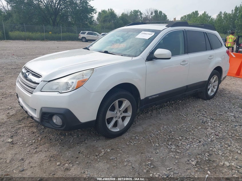2014 Subaru Outback VIN 4S4BRCDC8E3289019 IAAI salvage auction — HAIL, Wait Title, sold $625 on 2026-10-05 (photo 2)