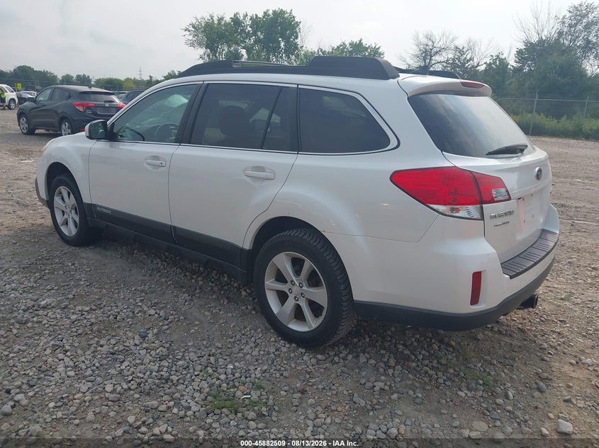 2014 Subaru Outback VIN 4S4BRCDC8E3289019 IAAI salvage auction — HAIL, Wait Title, sold $625 on 2026-10-05 (photo 3)