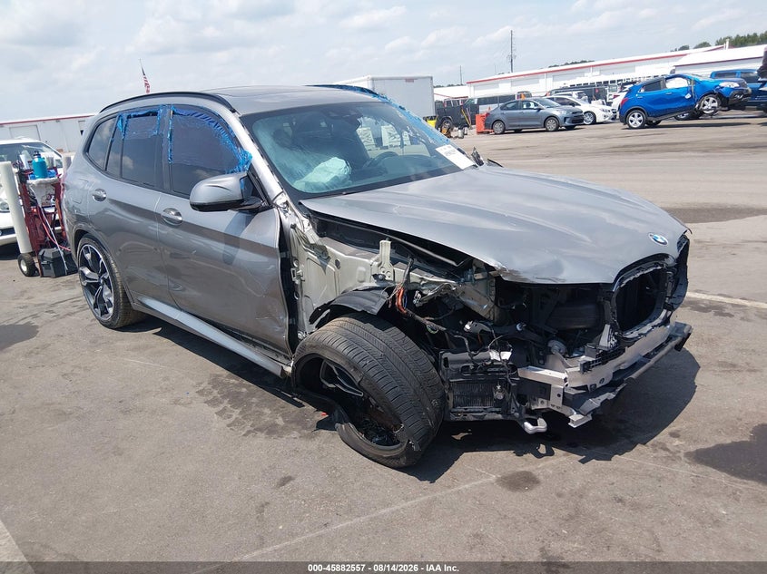 2020 BMW X3 m VIN 5YMTS0C08LLT11060 — IAAI salvage auction photo