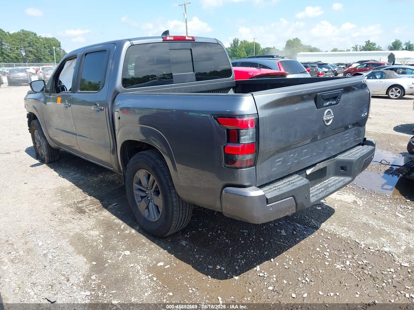 2026 Nissan Navara (frontier) VIN 1N6ED1EK2TN643352 IAAI salvage auction — FRONT END, Enterprise Vehicles Clear Only (North Carolina), sold $14,250 on 2026-08-21 (photo 3)