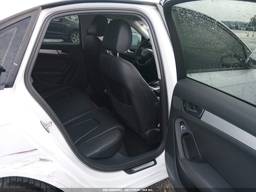 2014 Audi A4 VIN WAUBFAFL1EN001101 IAAI salvage auction — RIGHT SIDE, Clear (Indiana), sold $2,400 on 2026-09-11 (photo 8)
