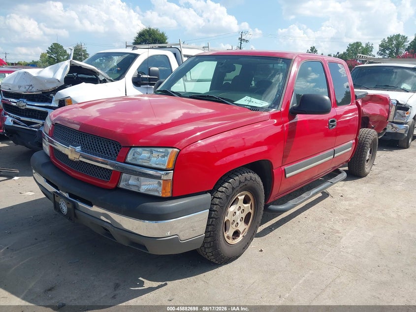 2004 Chevrolet Silverado 1500 VIN 2GCEC19V841346969 IAAI salvage auction — REAR END, Salvage (North Carolina), sold $1,200 on 2026-09-01 (photo 2)