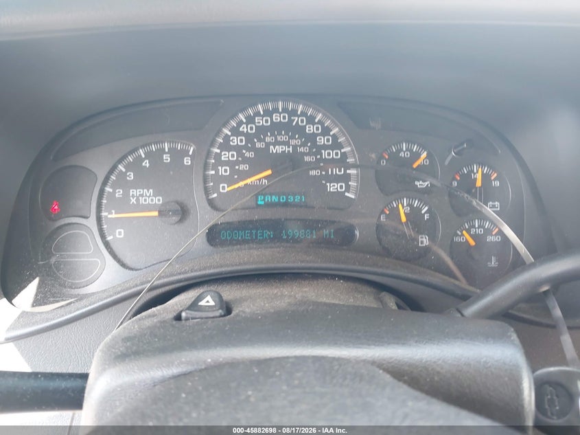 2004 Chevrolet Silverado 1500 VIN 2GCEC19V841346969 IAAI salvage auction — REAR END, Salvage (North Carolina), sold $1,200 on 2026-09-01 (photo 7)