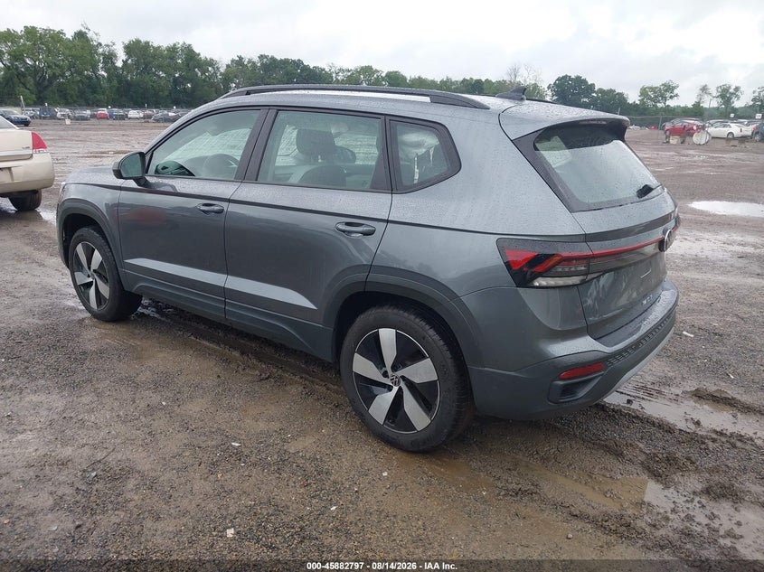 2025 Volkswagen Taos VIN 3VV8C7B21SM090813 IAAI salvage auction — SIDE, Wait Title, sold $7,200 on 2026-10-18 (photo 3)
