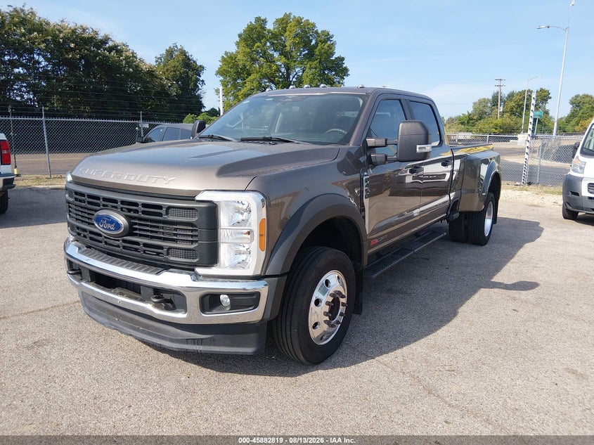 2023 Ford F-450 VIN 1FT8W4DMXPEC48064 IAAI salvage auction — LEFT SIDE, Clear (Arkansas), sold $24,500 on 2026-09-11 (photo 2)