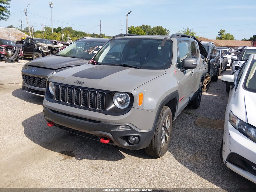 2020 Jeep Renegade VIN ZACNJBC12LPL03537 IAAI salvage auction — RIGHT SIDE, Clear (Mississippi), sold $2,675 on 2026-08-18 (photo 2)