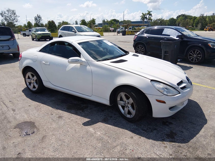 2006 Mercedes-benz Slk-klasse VIN WDBWK54F66F091697 IAAI salvage auction — NORMAL WEAR, Salvage (Florida), sold $400 on 2026-08-20 (photo 1)
