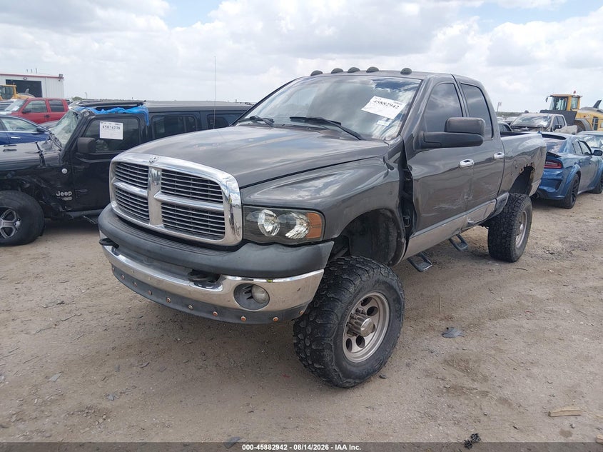 2003 Dodge Ram 2500 VIN 1D7KU28D73J567438 IAAI salvage auction — SIDE, Original (Texas), sold $50 on 2026-10-05 (photo 2)
