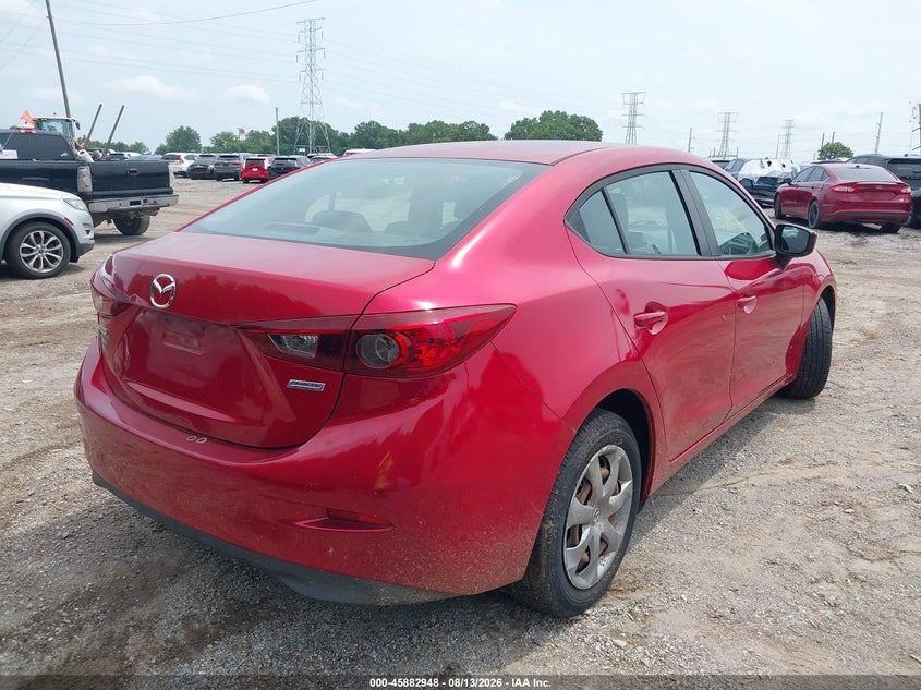 2014 Mazda 3 VIN 3MZBM1U72EM119907 IAAI salvage auction — NORMAL WEAR, Clear (Indiana), sold $3,075 on 2026-08-25 (photo 4)