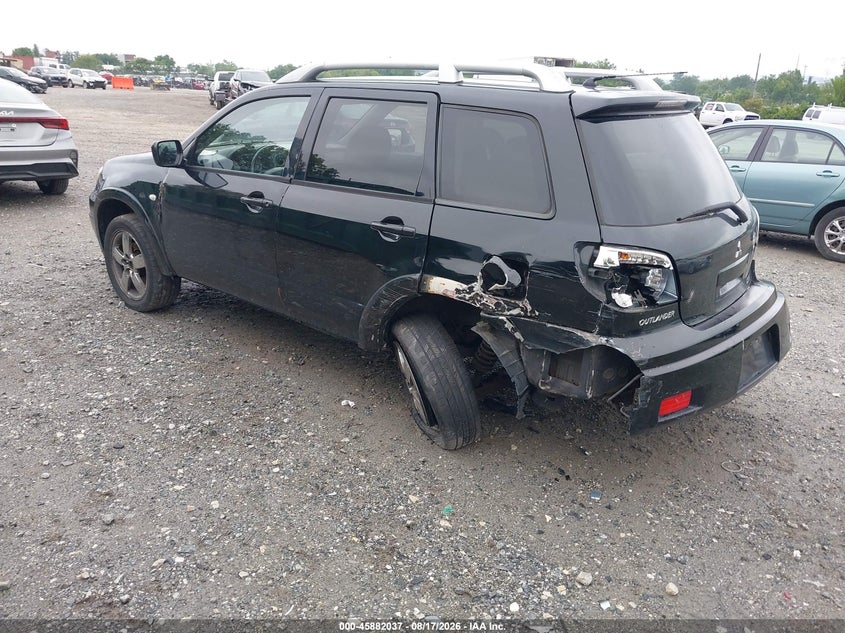 2006 Mitsubishi Outlander VIN JA4LZ41F56U001394 IAAI salvage auction — LEFT REAR, Salvage (Pennsylvania), sold $300 on 2026-08-30 (photo 3)