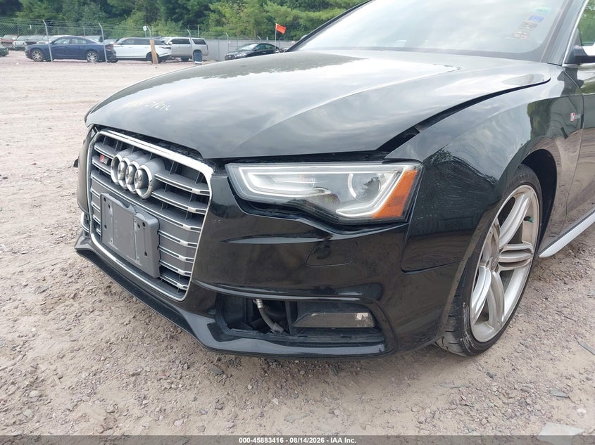 2013 Audi S5 VIN WAUCGAFR0DA031699 IAAI salvage auction — FRONT END, Wait Title, sold $4,000 on 2026-09-16 (photo 6)