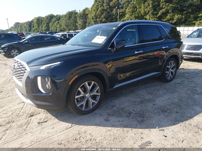 2022 Hyundai Palisade VIN KM8R44HE9NU424775 IAAI salvage auction — REAR END, Wait Title, sold $11,000 on 2026-09-11 (photo 2)