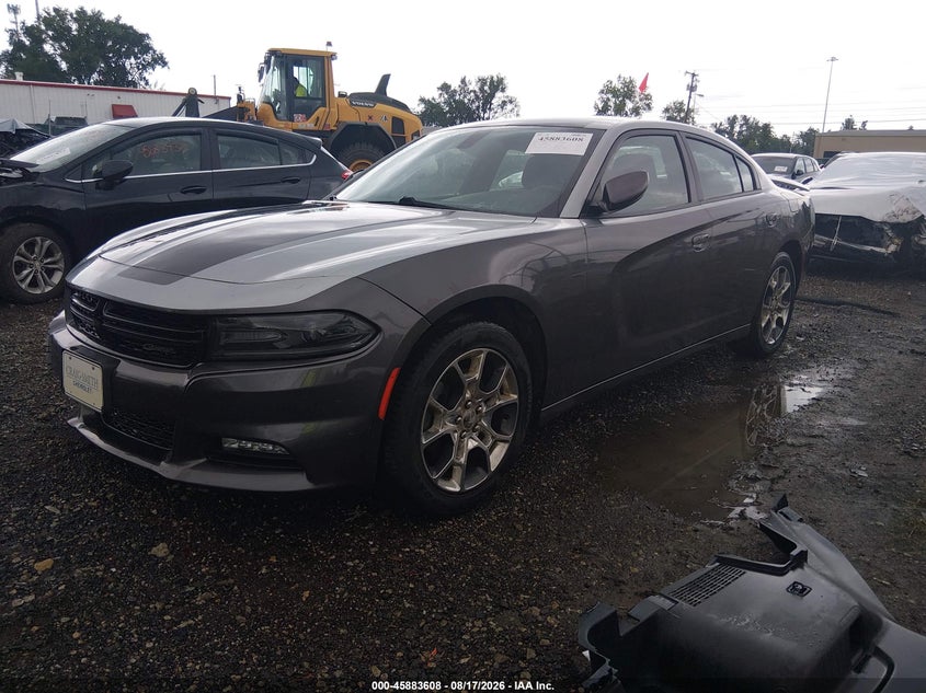 2015 Dodge Charger VIN 2C3CDXJG4FH863852 IAAI salvage auction — FRONT END, Wait Title, sold $2,250 on 2026-09-10 (photo 2)