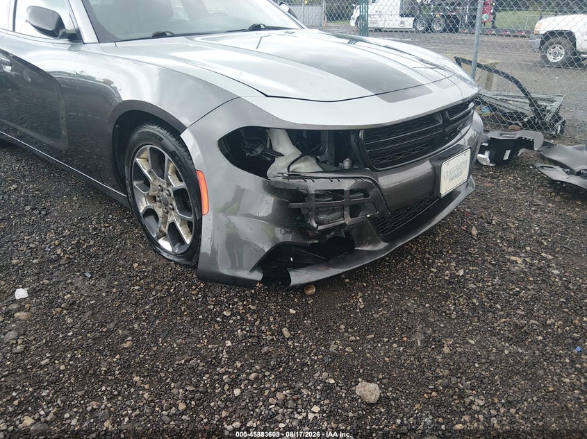 2015 Dodge Charger VIN 2C3CDXJG4FH863852 IAAI salvage auction — FRONT END, Wait Title, sold $2,250 on 2026-09-10 (photo 6)
