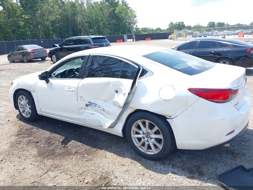 2016 Mazda 6 VIN JM1GJ1U58G1407267 IAAI salvage auction — SIDE, Wait Title, sold $1,150 on 2026-09-10 (photo 3)