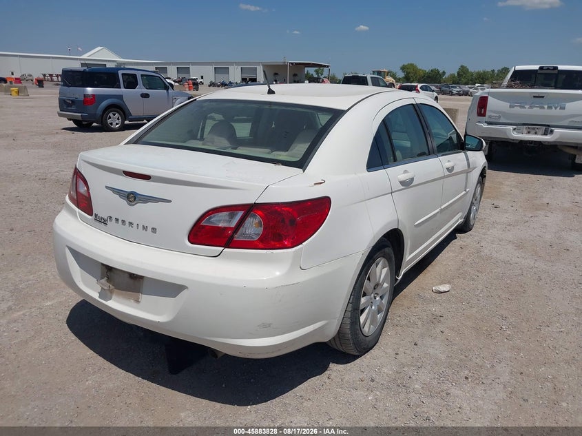 2007 Chrysler Sebring VIN 1C3LC46K97N558063 IAAI salvage auction — ROOF, Salvage (Texas), sold $250 on 2026-09-07 (photo 4)